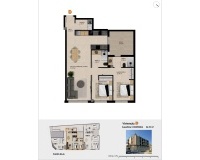 Nouvelle construction - Apartment - Catral - Pueblo