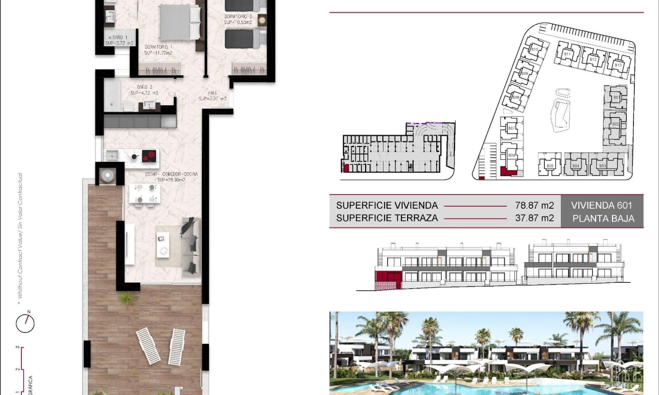 Nouvelle construction - Apartment - Ciudad Quesada - Lo Marabú