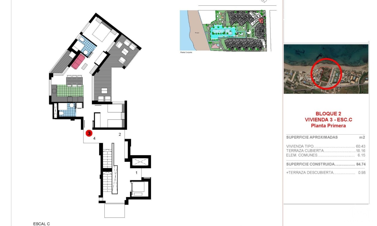 Nouvelle construction - Apartment - Denia - L´Estanyó (Marinas)