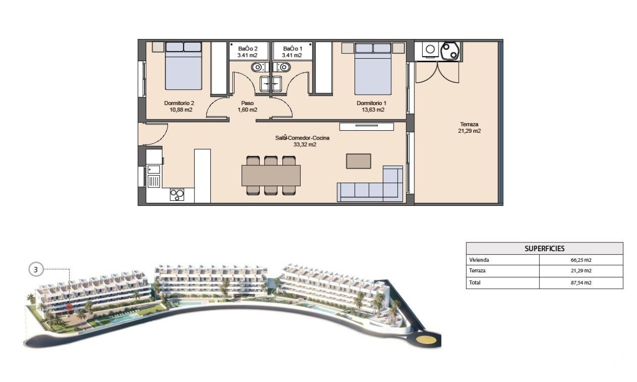 Nouvelle construction - Apartment - Finestrat - Balcón De Finestrat