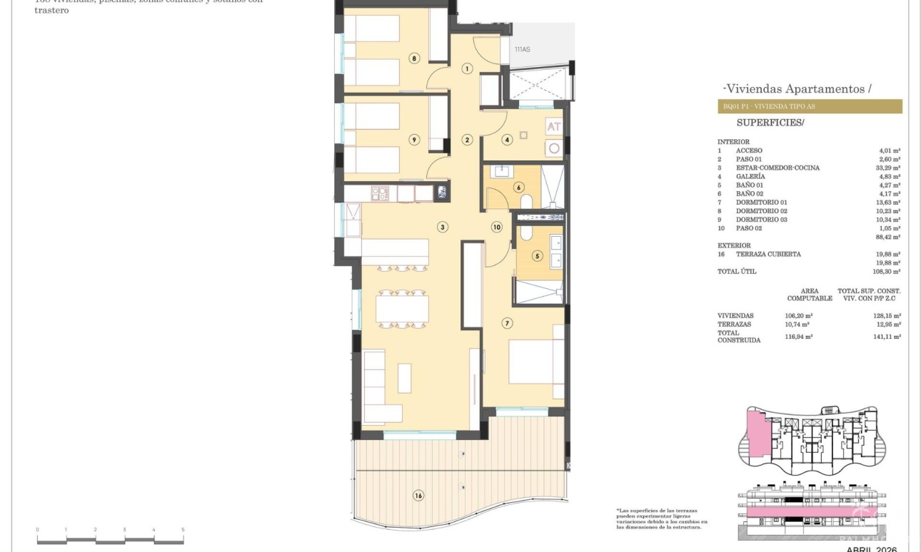 Nouvelle construction - Apartment - Finestrat - Campana Garden