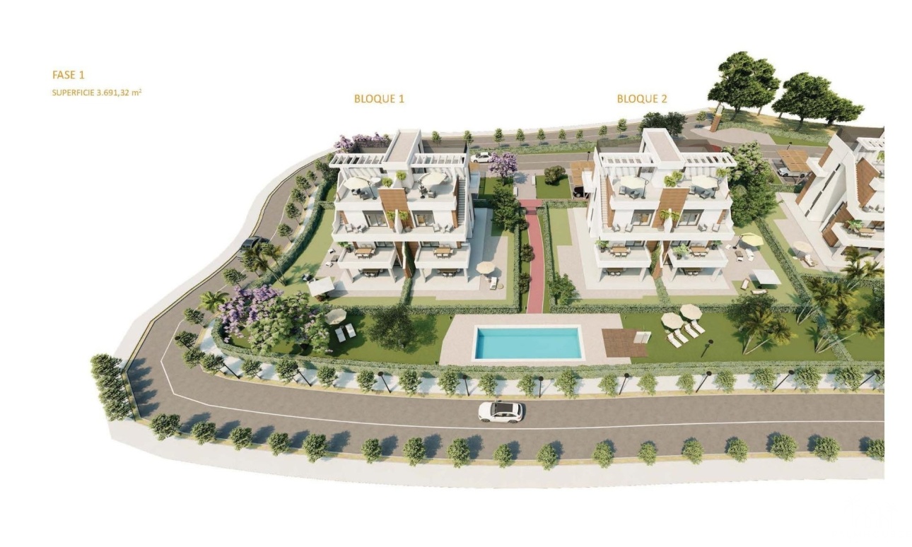 Nouvelle construction - Apartment - Fuente Álamo - Hacienda del Alamo