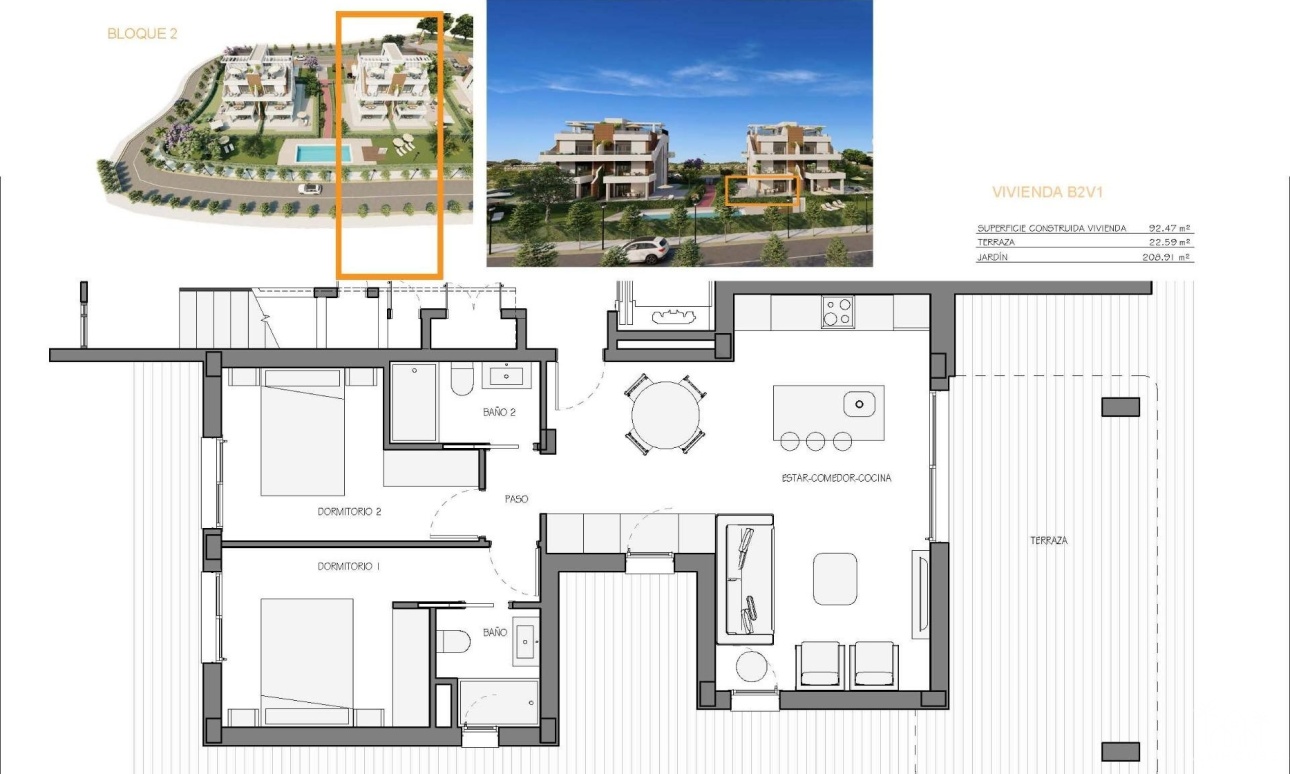 Nouvelle construction - Apartment - Fuente Álamo - Hacienda del Alamo