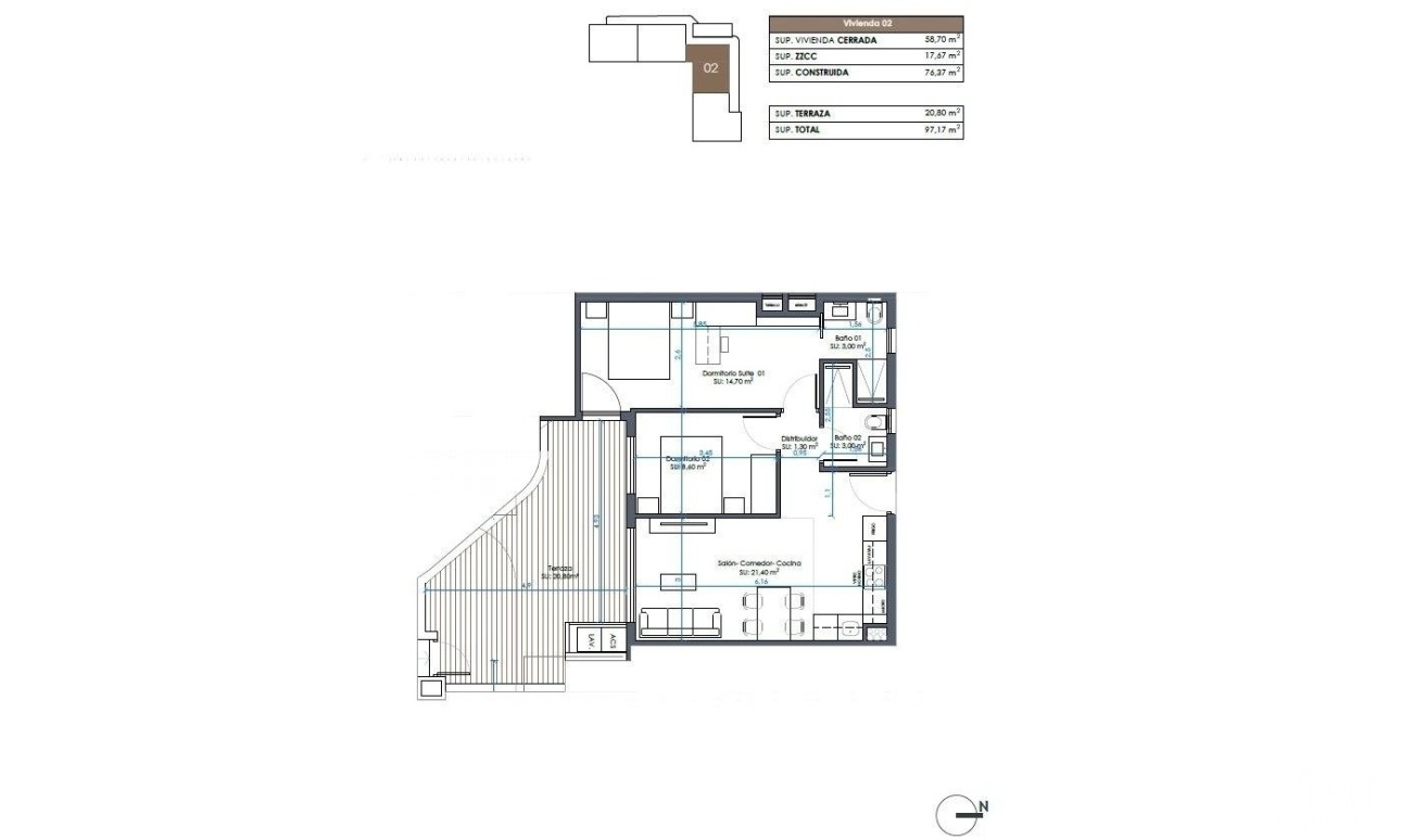Nouvelle construction - Apartment - Guardamar del Segura - Camino del Puerto