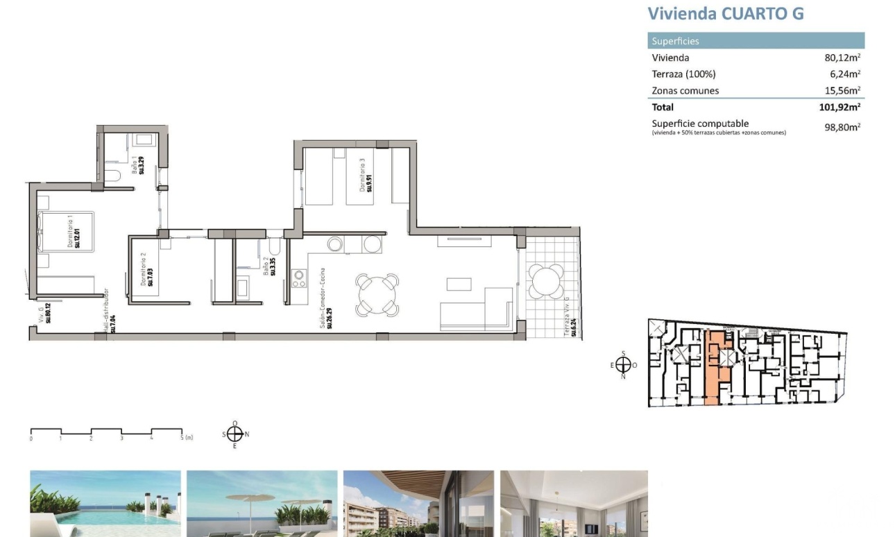 Nouvelle construction - Apartment - Guardamar del Segura - Pueblo