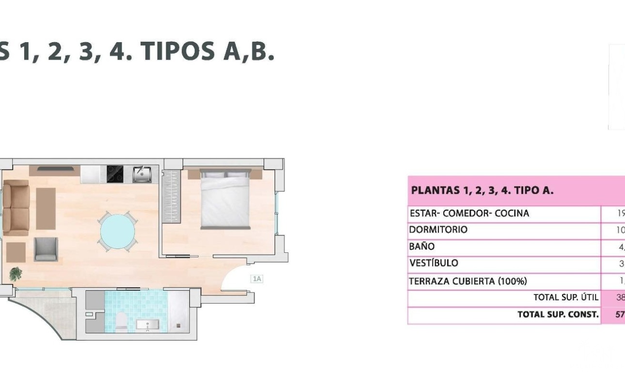 Nouvelle construction - Apartment - Guardamar del Segura - Pueblo