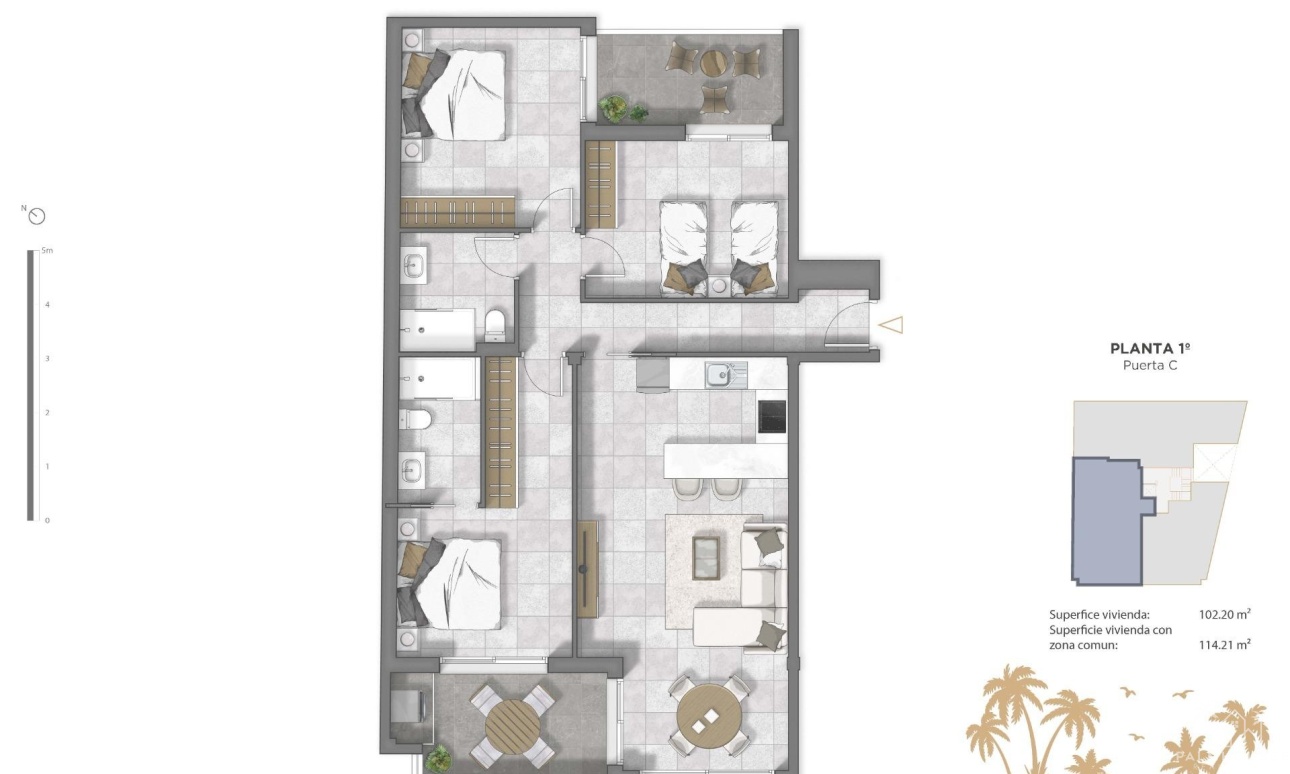 Nouvelle construction - Apartment - Guardamar del Segura - Pueblo