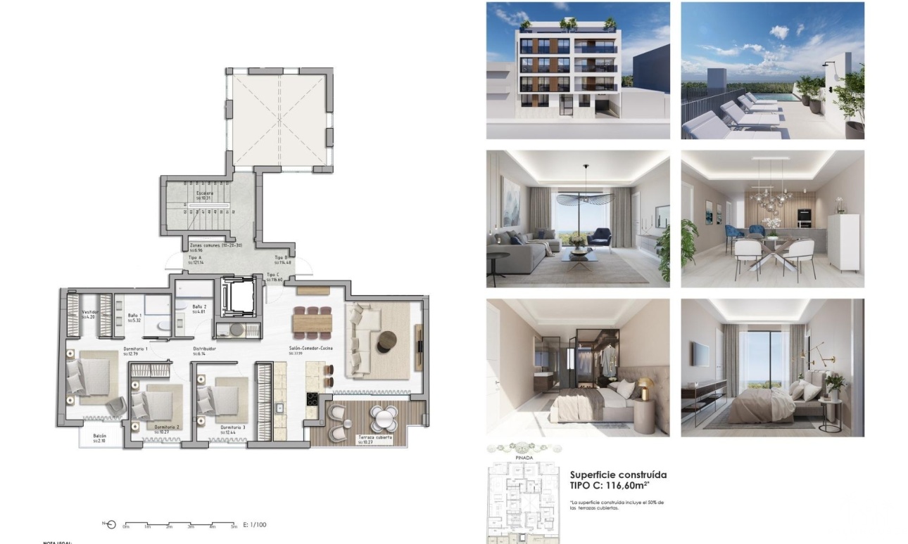 Nouvelle construction - Apartment - Guardamar del Segura - Pueblo