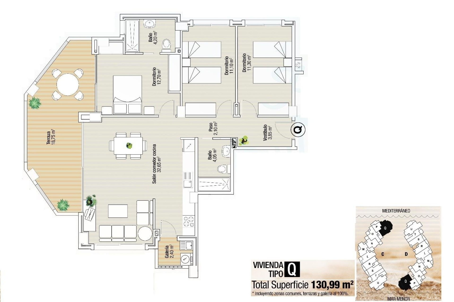 Nouvelle construction - Apartment - La Manga del Mar Menor - La Manga