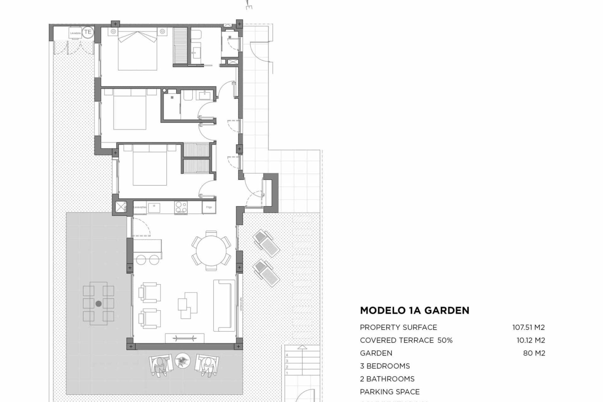 Nouvelle construction - Apartment - Los Alcazares - Parque Diana