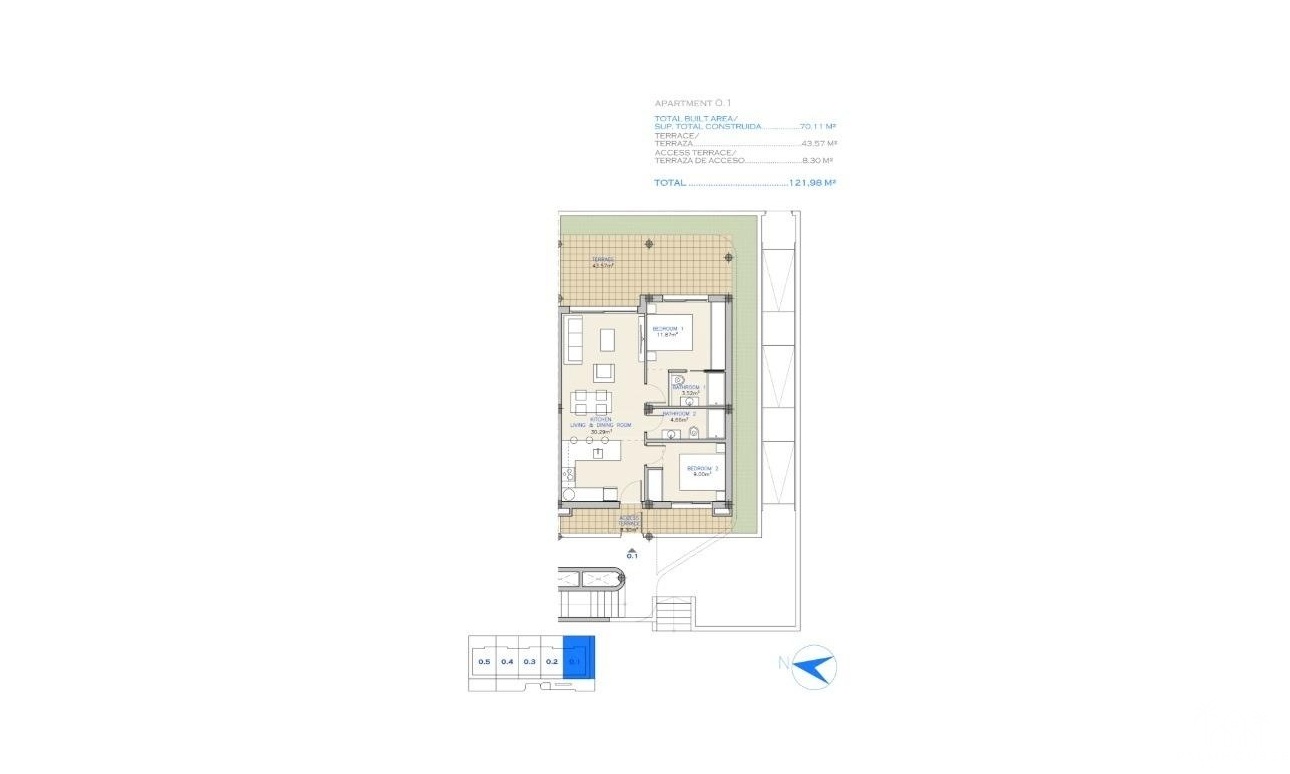 Nouvelle construction - Apartment - Los Alcazares - Serena Golf