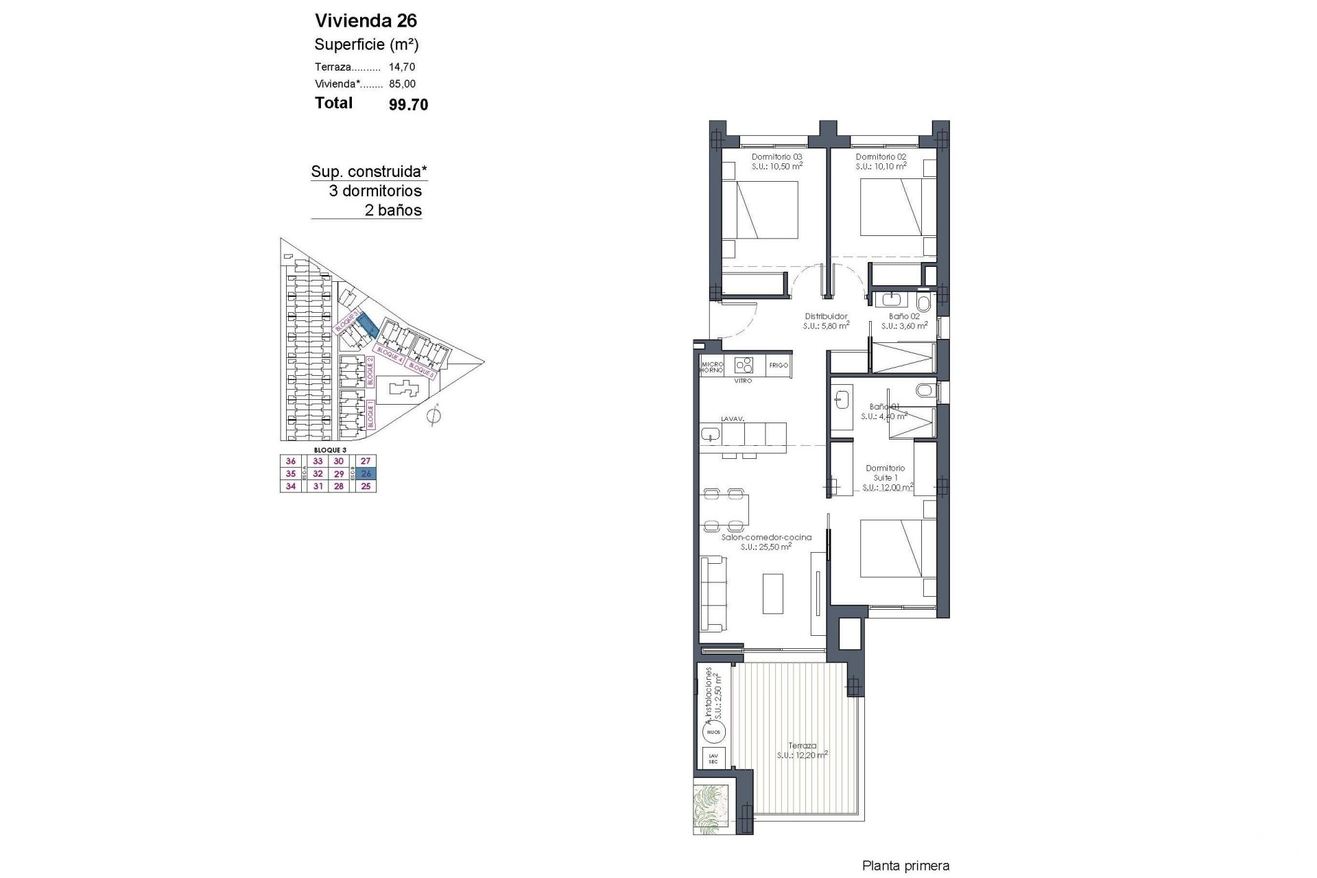 Nouvelle construction - Apartment - Los Alcazares - Serena Golf