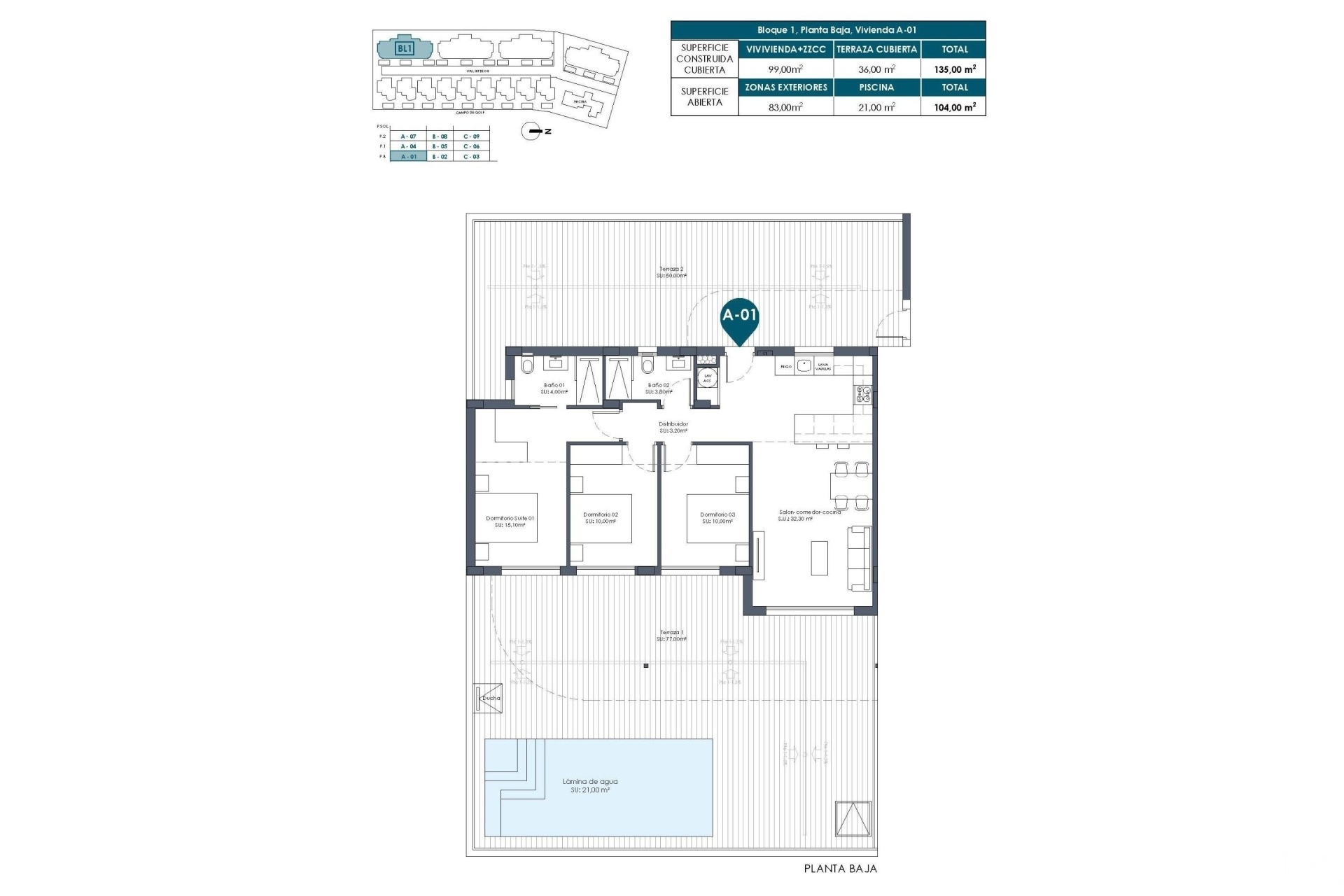 Nouvelle construction - Apartment - Los Alcazares - Serena Golf
