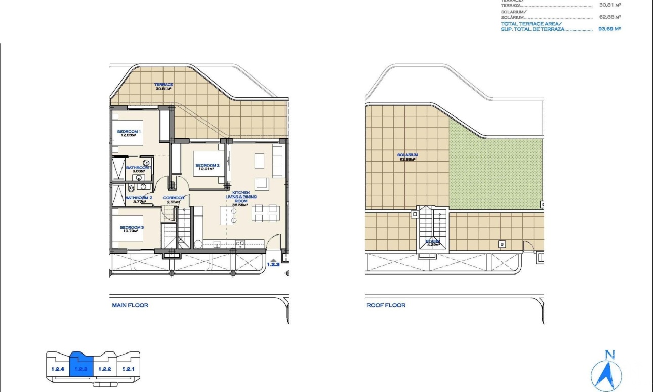 Nouvelle construction - Apartment - Los Alcazares - Serena Golf