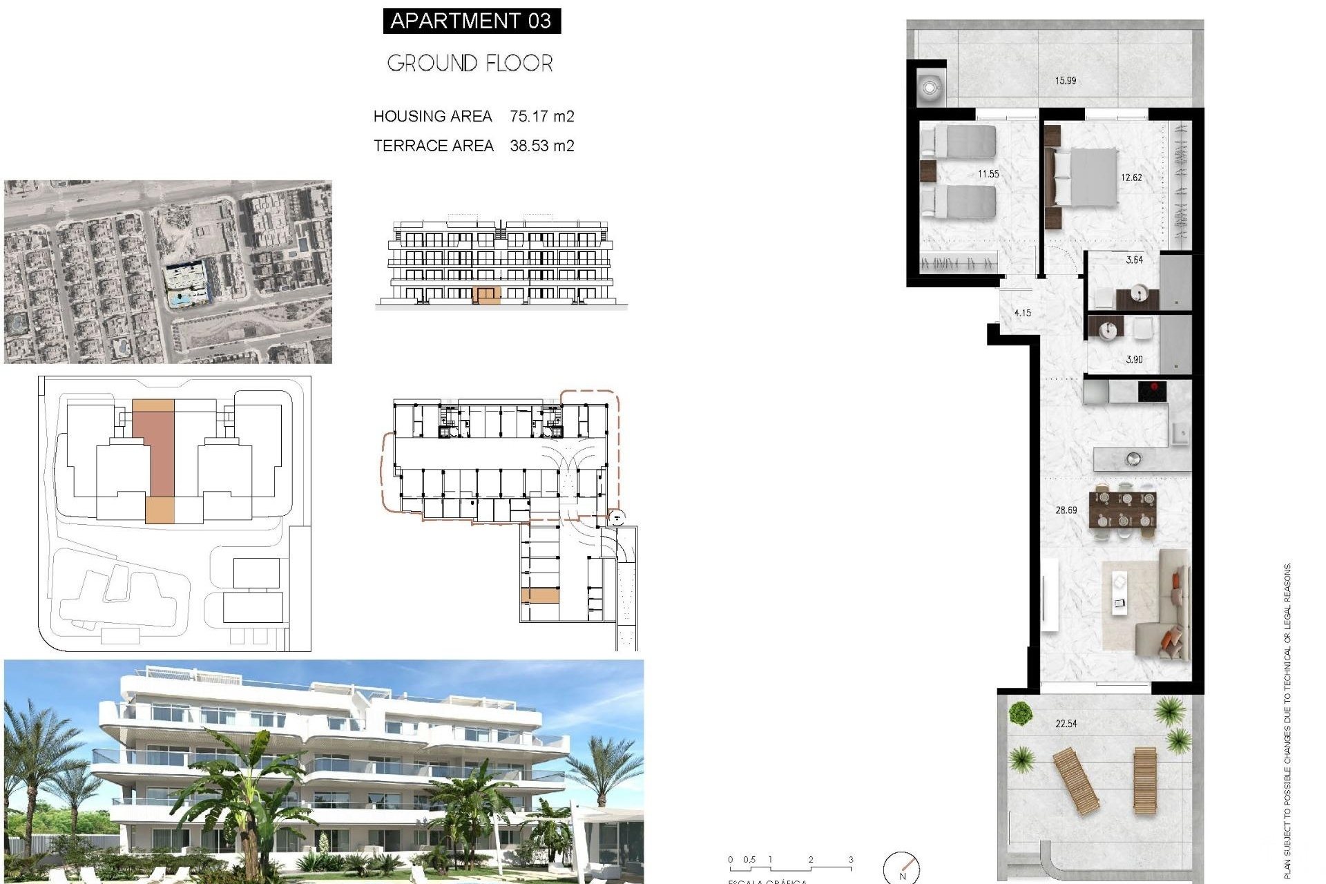 Nouvelle construction - Apartment - Orihuela Costa - Lomas de Cabo Roig