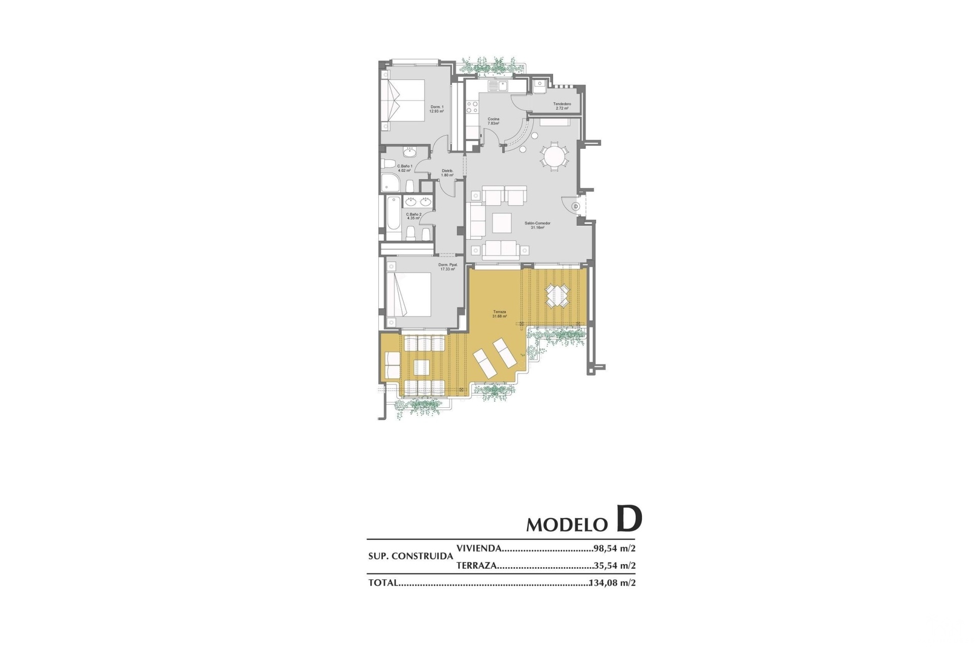 Nouvelle construction - Apartment - Orihuela Costa - Lomas de Campoamor