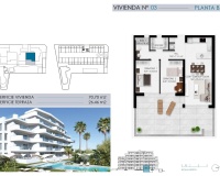 Nouvelle construction - Apartment - Pilar de La Horadada - Mil Palmeras
