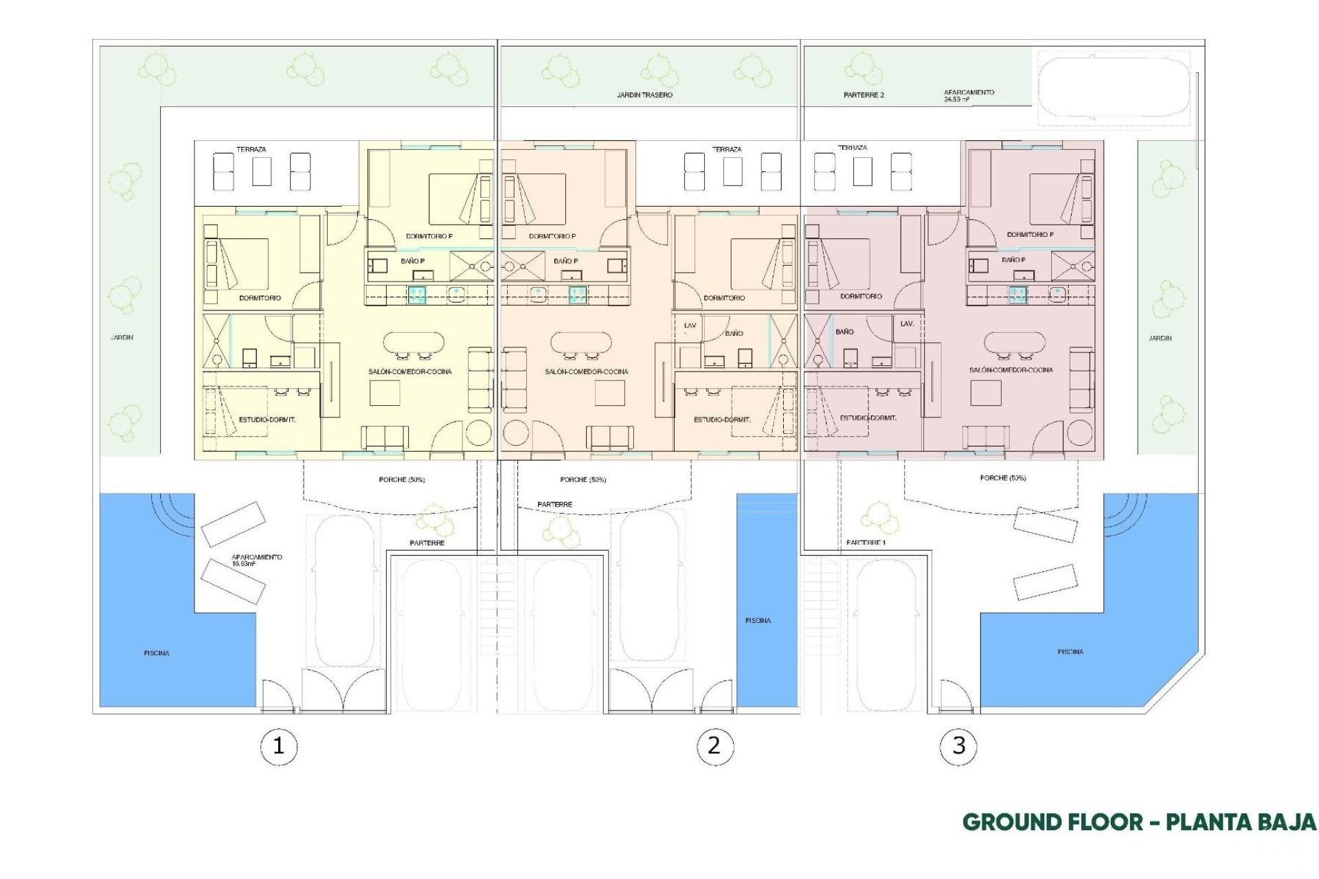 Nouvelle construction - Apartment - Pilar de La Horadada - parques de Andromeda