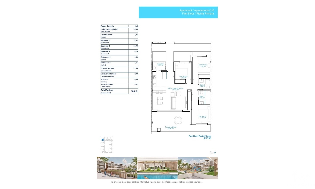 Nouvelle construction - Apartment - Pilar de La Horadada - Playa de las Higuericas
