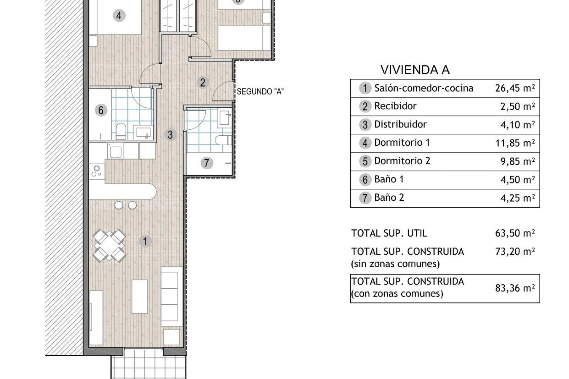 Nouvelle construction - Apartment - Puerto de Mazarron - Playa del Puerto