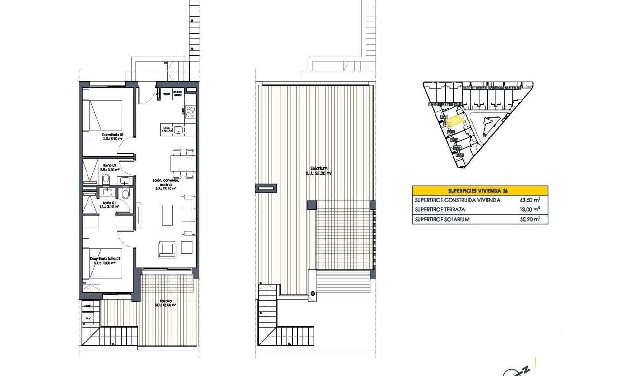 Nouvelle construction - Apartment - San Fulgencio - Pueblo