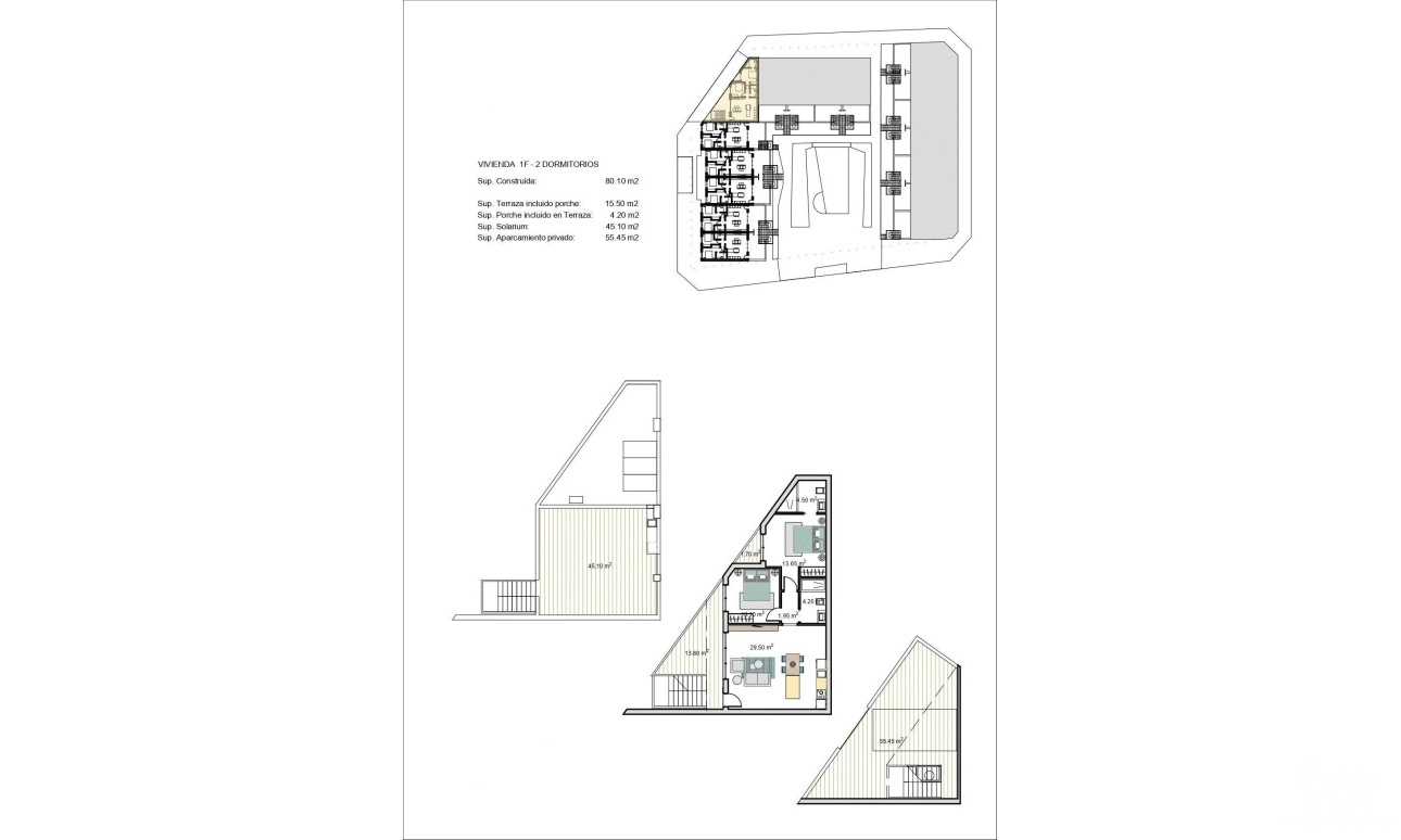Nouvelle construction - Apartment - Torre Pacheco - Roldán