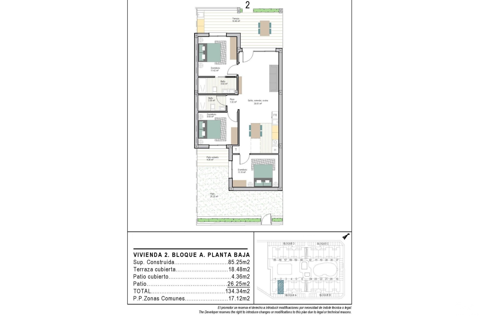 Nouvelle construction - Apartment - Torre Pacheco - San Cayetano