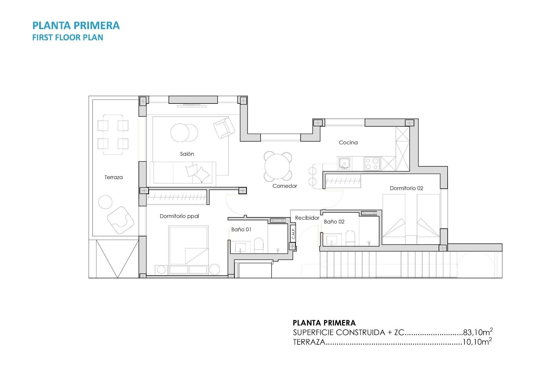 Nouvelle construction - Apartment - Torre Pacheco - Santa Rosalía