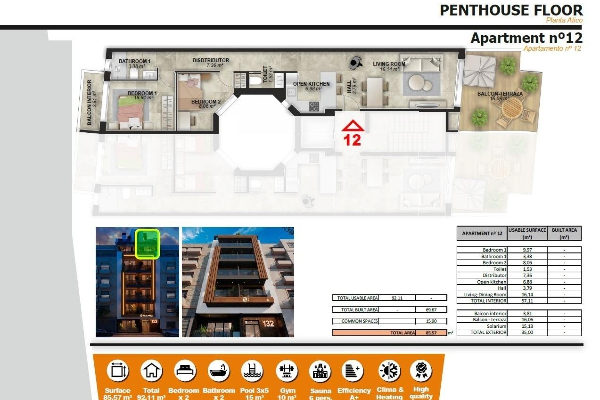 Nouvelle construction - Apartment - Torrevieja - Playa de El Cura
