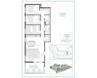 Nouvelle construction - Apartment - Vera - Pueblo Salinas