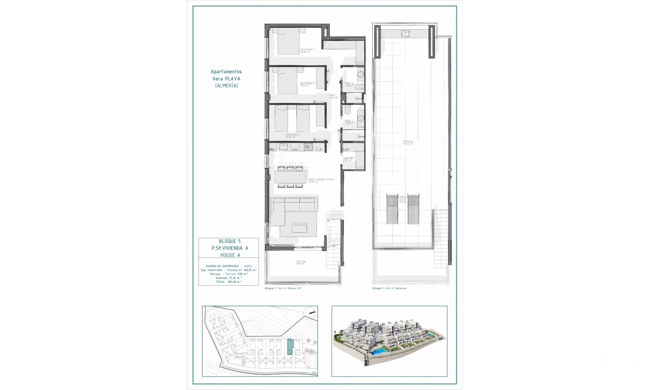 Nouvelle construction - Apartment - Vera - Pueblo Salinas