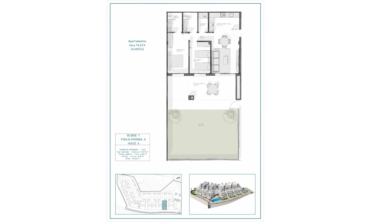 Nouvelle construction - Apartment - Vera - Pueblo Salinas