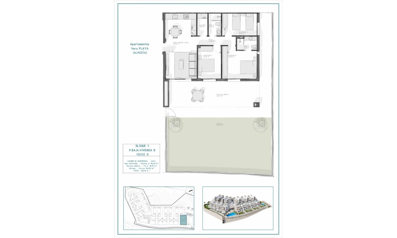 Nouvelle construction - Apartment - Vera - Pueblo Salinas