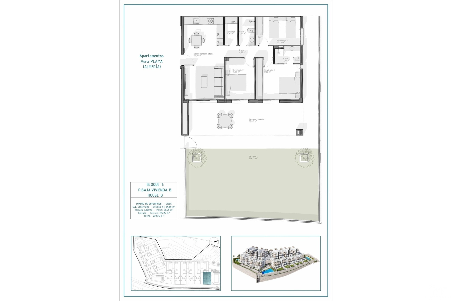 Nouvelle construction - Apartment - Vera - Pueblo Salinas