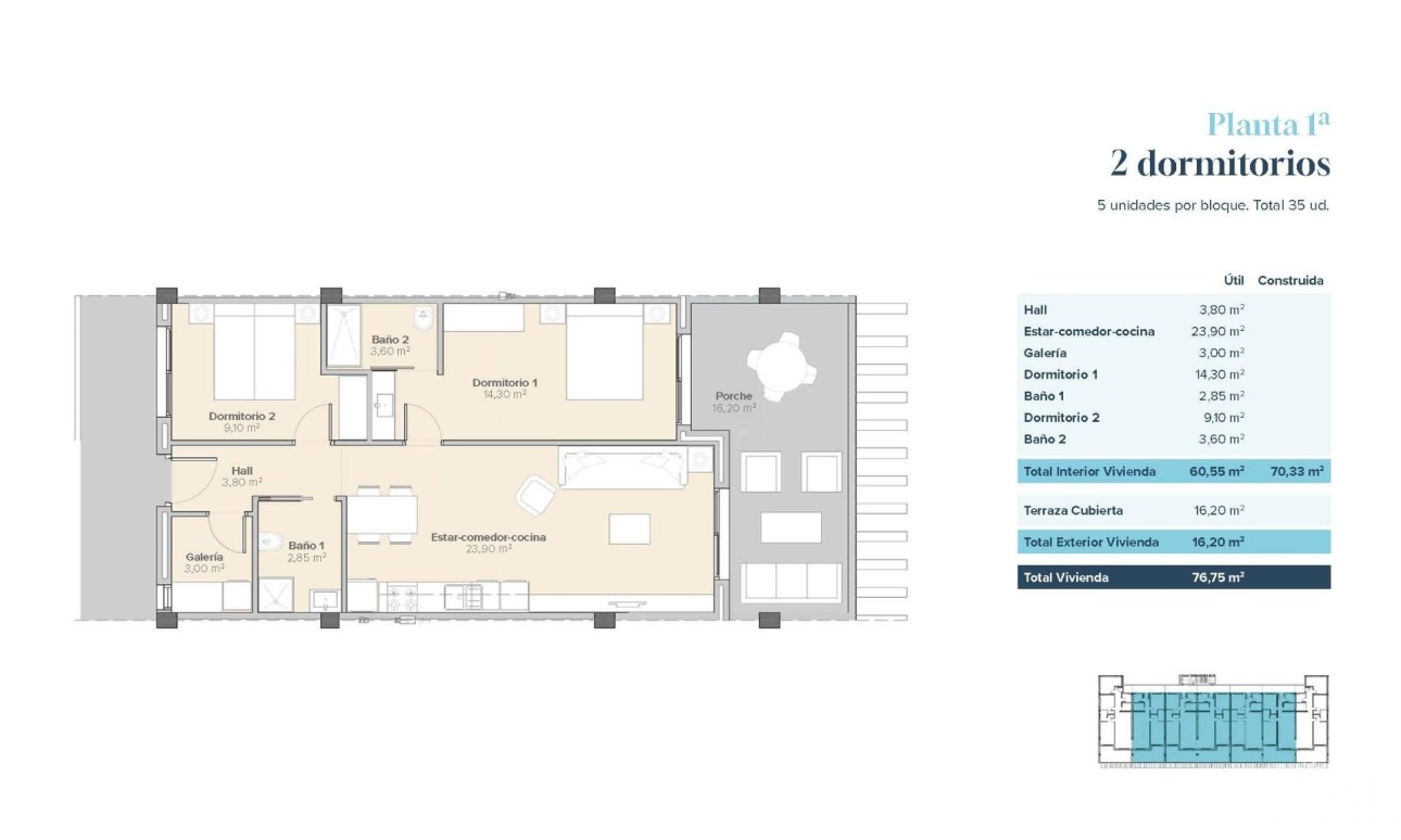 Nouvelle construction - Apartment - Vera - Vera Playa