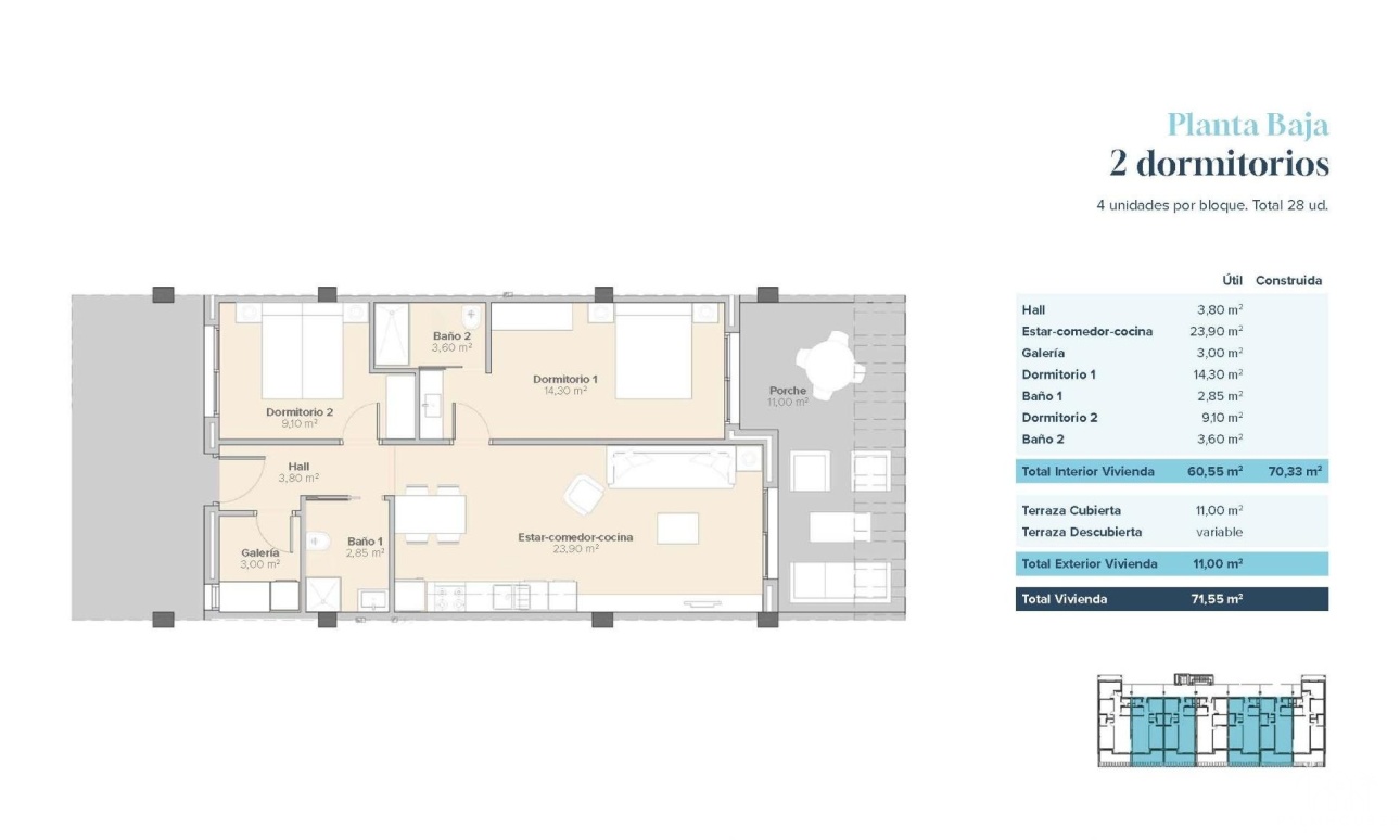 Nouvelle construction - Apartment - Vera - Vera Playa