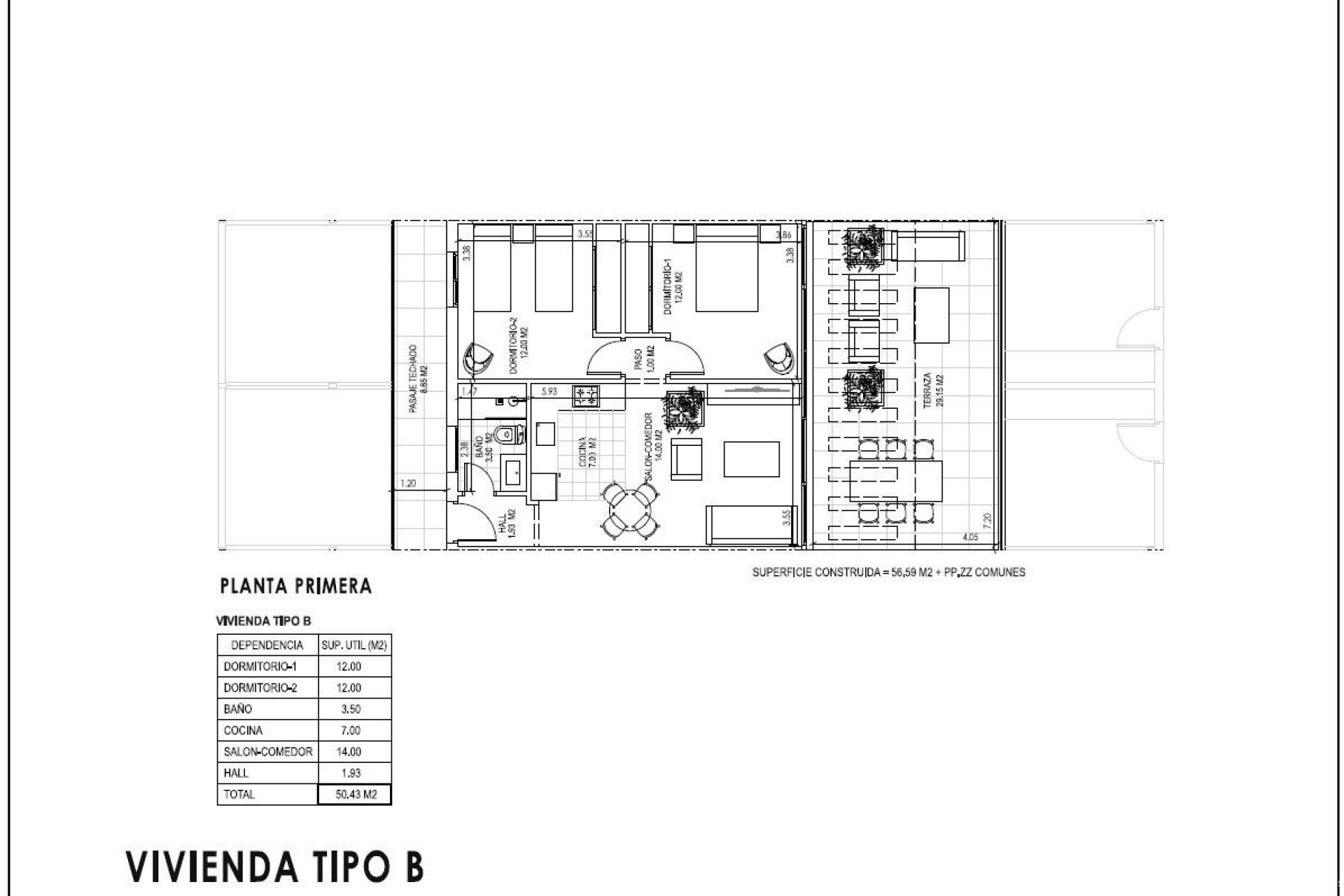 Nouvelle construction - Apartment - Vera - Vera Playa