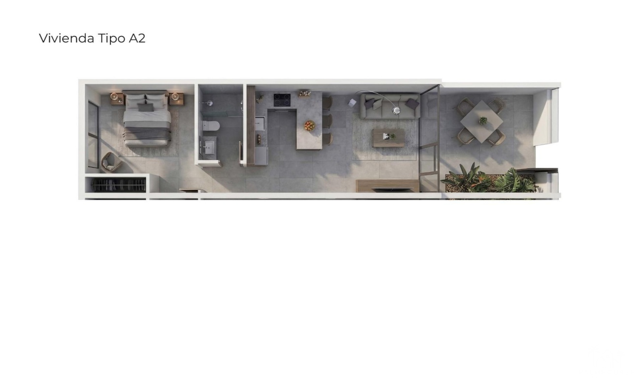 Nouvelle construction - Apartment - Vera - Vera Playa