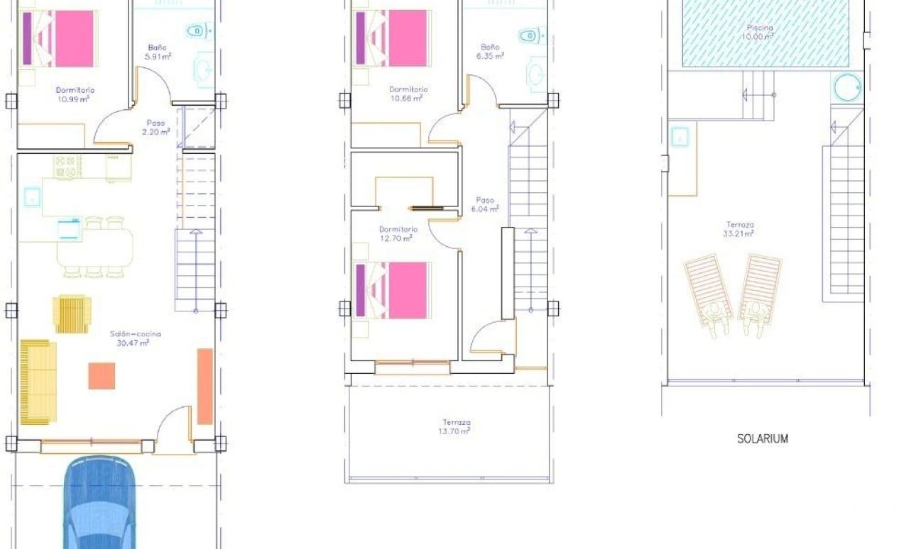 Nouvelle construction - Maison - San Pedro del Pinatar - Pueblo