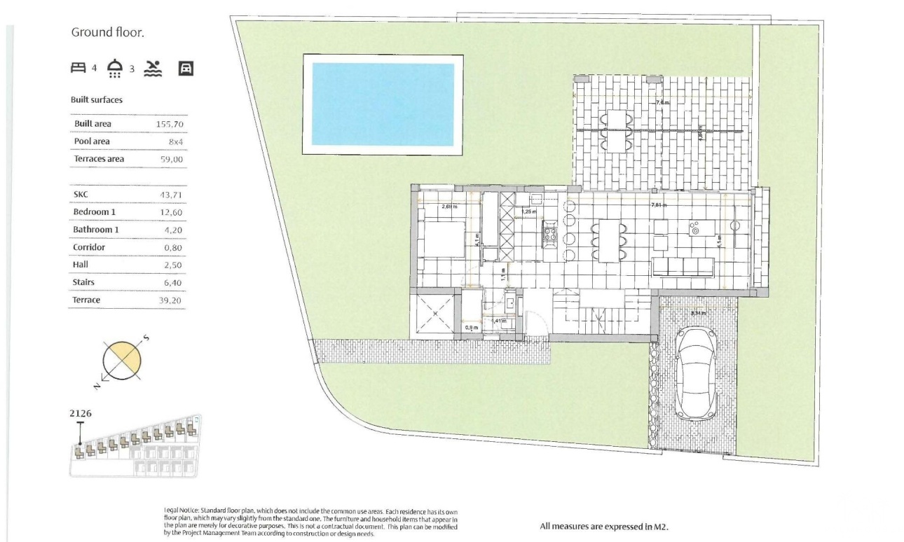 Nouvelle construction - Villa - Algorfa - La Finca Golf