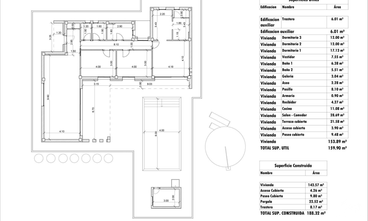 Nouvelle construction - Villa - Aspe - Poligono 19