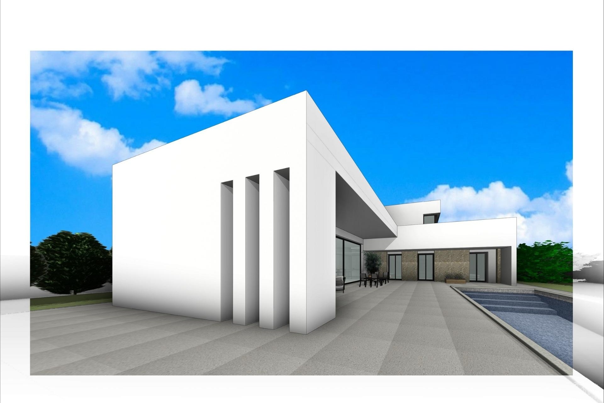 Nouvelle construction - Villa - Aspe - Poligono 19
