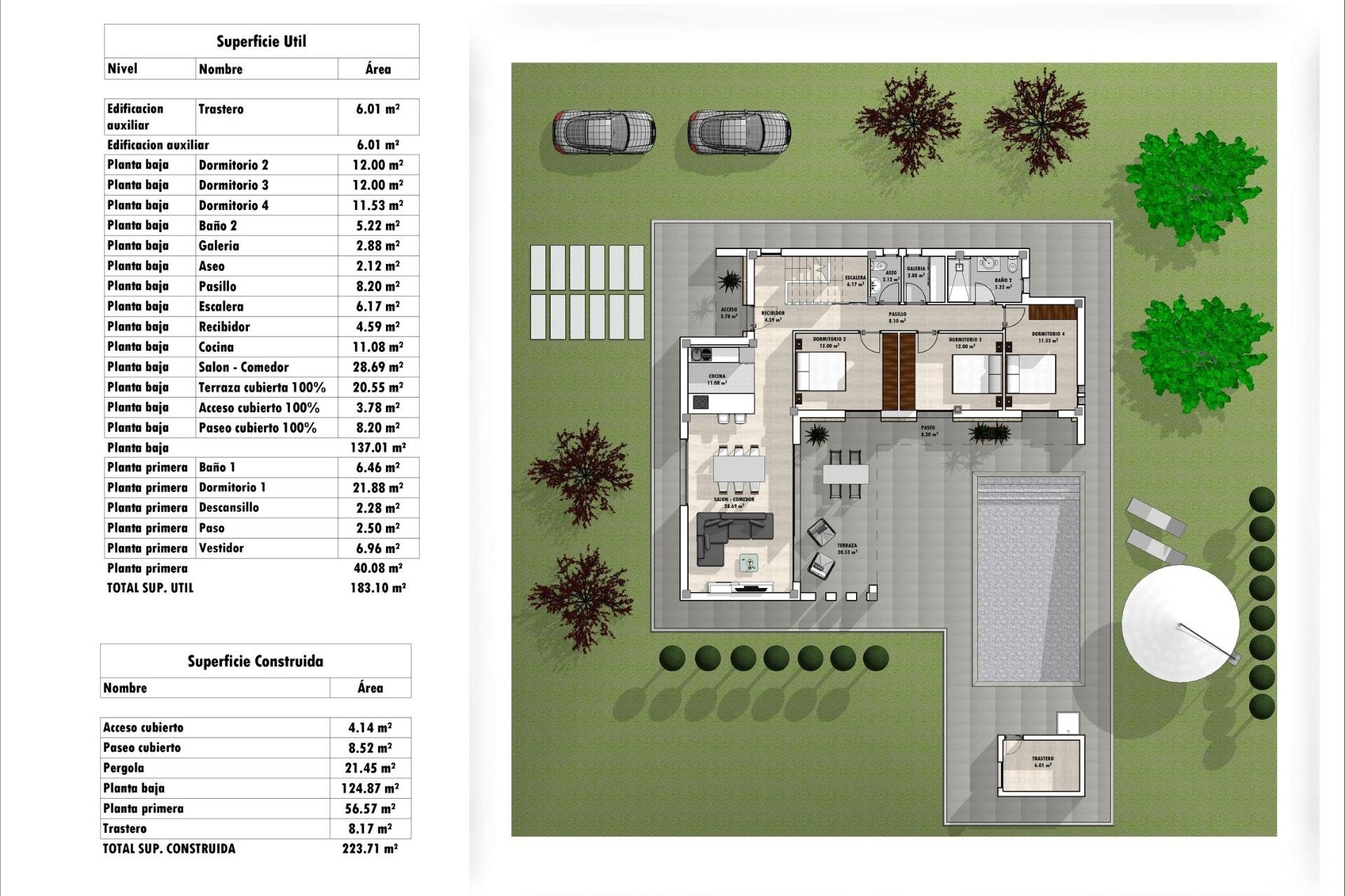 Nouvelle construction - Villa - Aspe - Poligono 19