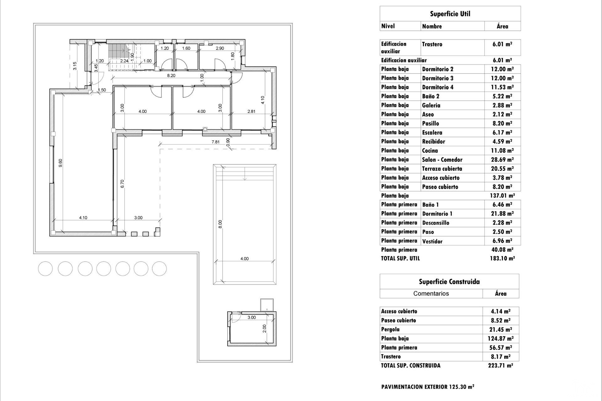 Nouvelle construction - Villa - Aspe - Poligono 19