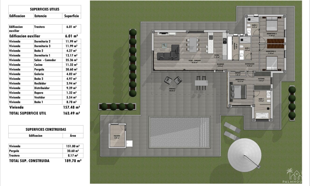Nouvelle construction - Villa - Aspe - Poligono 19