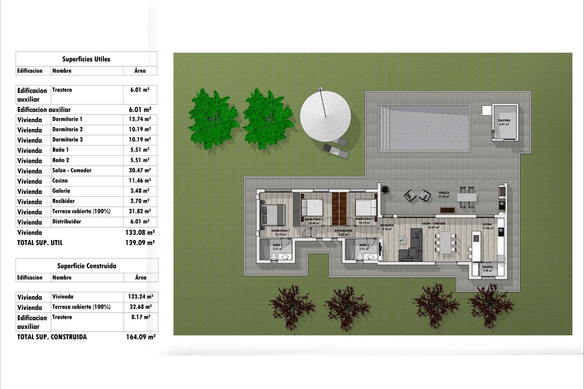 Nouvelle construction - Villa - Aspe - Poligono 19
