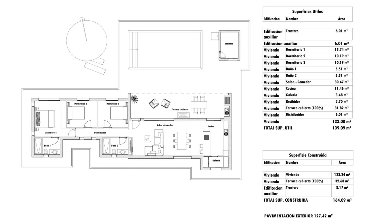 Nouvelle construction - Villa - Aspe - Poligono 19