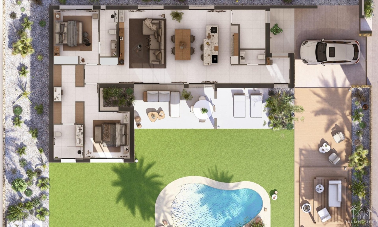 Nouvelle construction - Villa - Baños y Mendigo - Altaona Golf