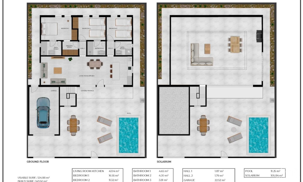 Nouvelle construction - Villa - Fuente Álamo - La Pinilla