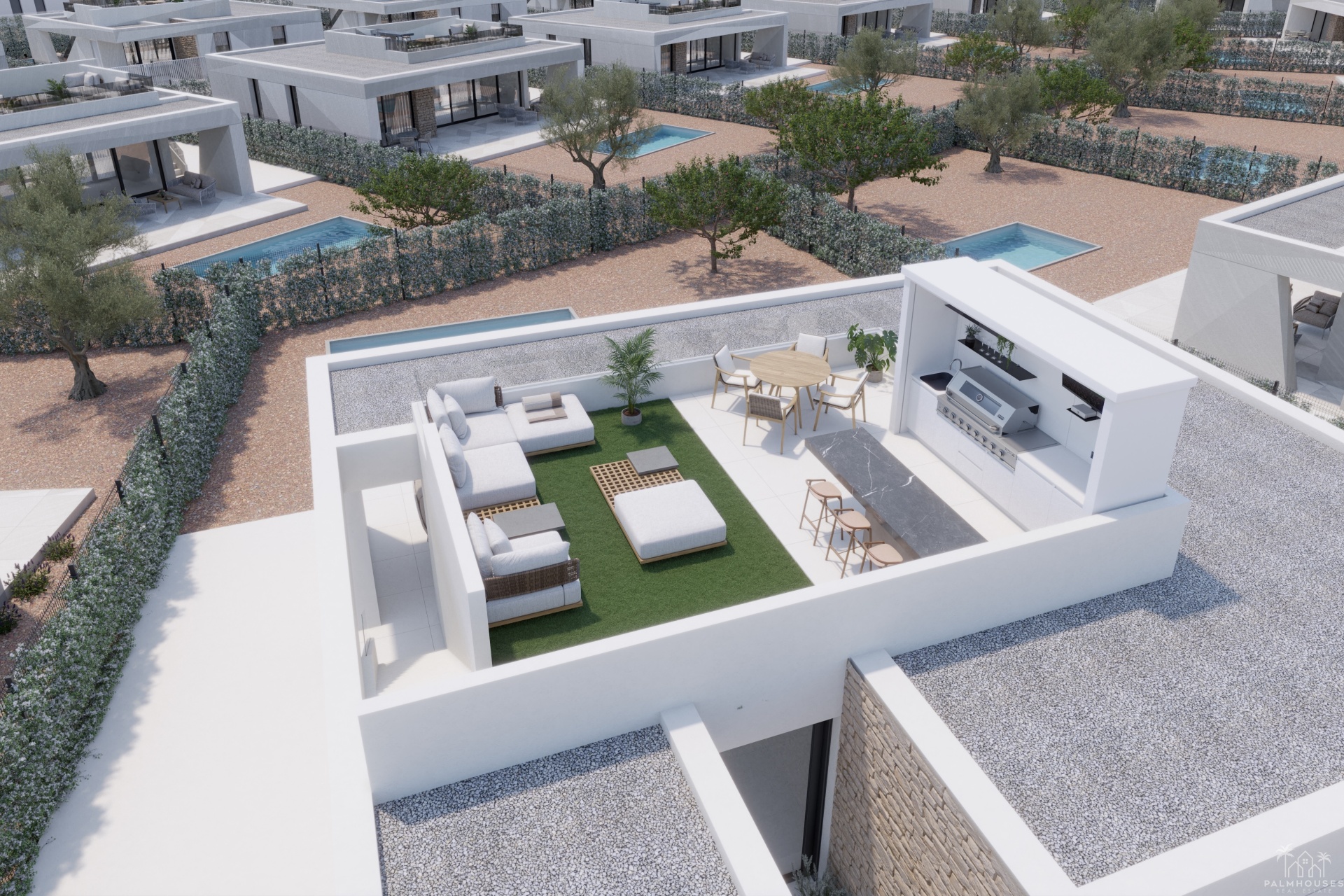 Nouvelle construction - Villa - Hacienda del Alamo Golf